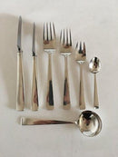 Georg Jensen Sterling Silber Margrethe Besteck Set für 6 Personen 40 Teile
