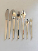 Hans Hansen Line Sterling Silber Besteck Set für 12 Pers. 84 Teile