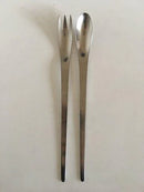 Georg Jensen Arne Jacobsen Mirror Salad Serving Set in Stainless Steel