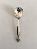 Georg Jensen Sterling Sølv Dronning Bouillon Ske No 053