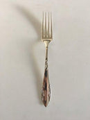 Delt Lilje Sølv Frokostgaffel Frigast