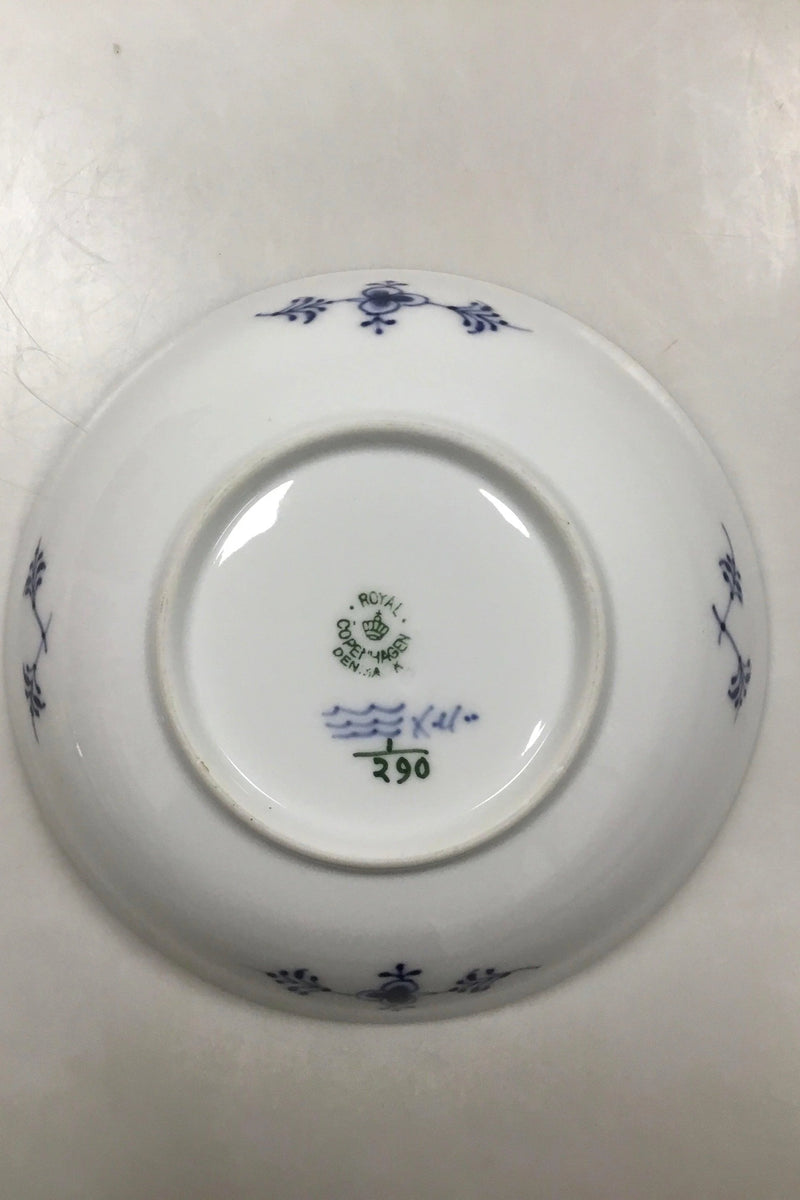 Royal Copenhagen Musselmalet Riflet Skål No. 290