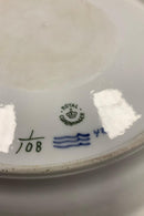 Royal Copenhagen Musselmalet Riflet Rundt Fad No 108