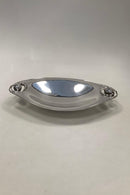 Georg Jensen Sterling Silber Magnolia Nr. 2 Brottablett