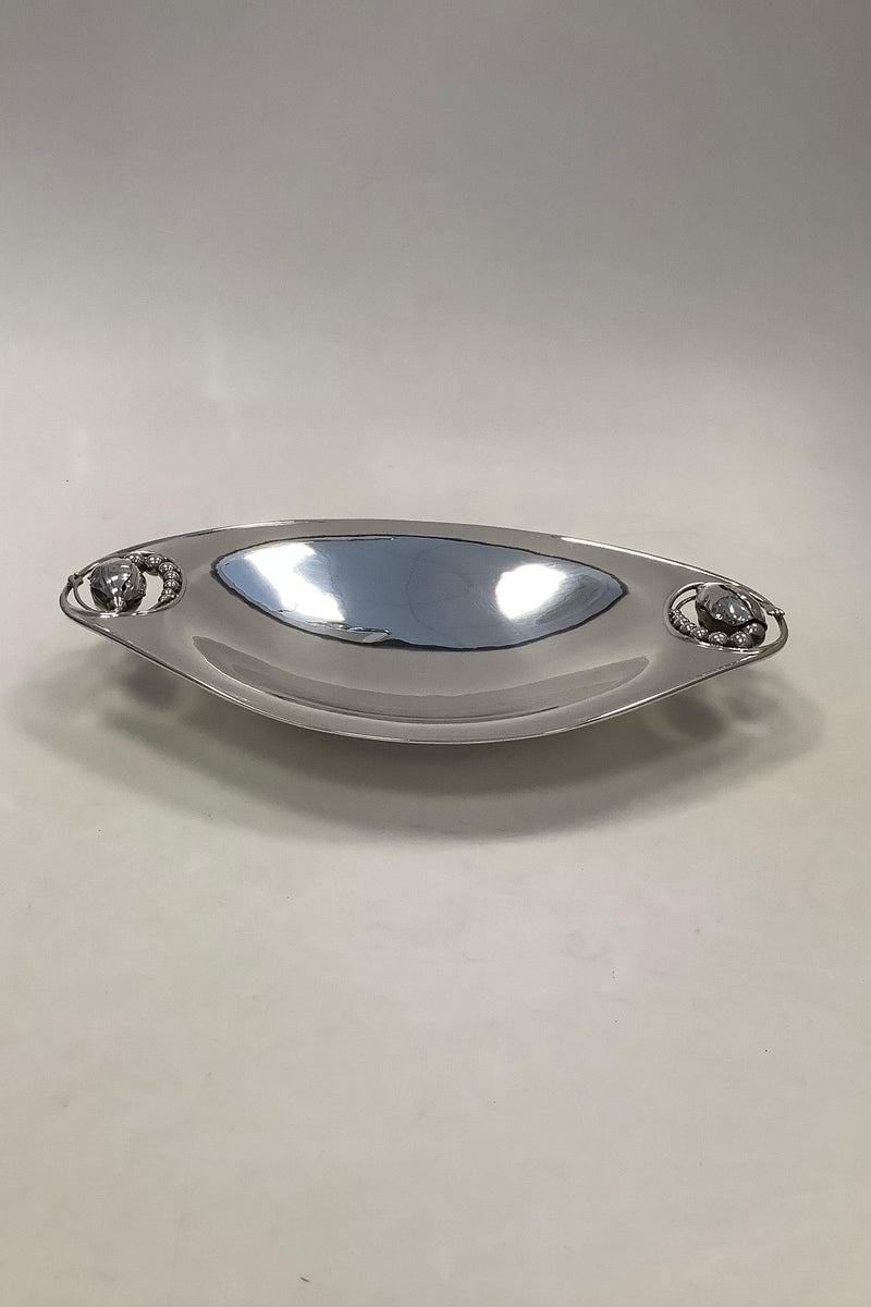Georg Jensen Sterling Silber Magnolia Nr. 2 Brottablett