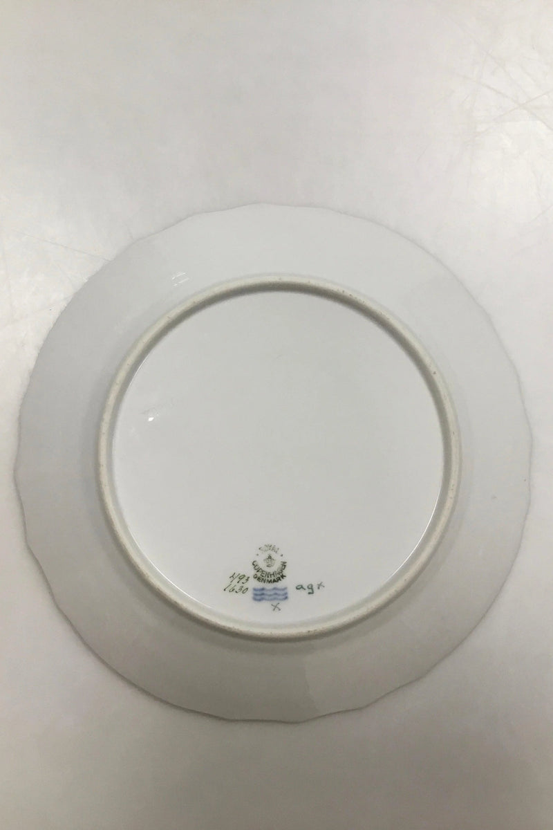 Royal Copenhagen Saksisk Blomst Let Frokosttallerken No 493/1630