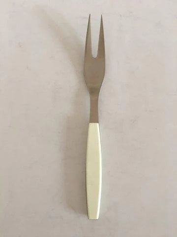 Georg Jensen Strata Weiße Fleischgabel