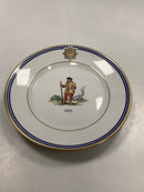 Royal Copenhagen platte Uniformer fra Den Kongelige Livgarde 1685