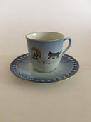 Bing & Grondahl Harald Wiberg Weihnachtsset Kaffeetasse mit Untertasse Nr. 3503/305