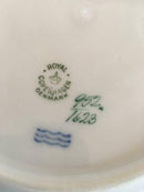 Royal Copenhagen Grøn Svejfet Frokosttallerken No 1623