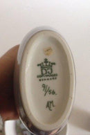 Dahl Jensen Porcelænsvase i Underglasur med strandmotiv No 91/56