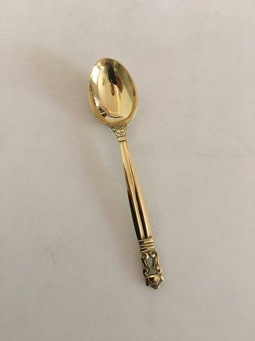 Georg Jensen Konge Forgyldt Sterling sølv Mokkaske No 035