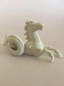 Royal Copenhagen Bordgarniture Havheste Figur i Blanc de Chine