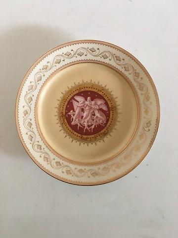 Bing & Grondahl Früher Teller mit Thorvaldsen-Motiv.