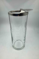 Ein Michelsen Sterling Silber montiert Cocktail Glas Krug mit Ausgießer