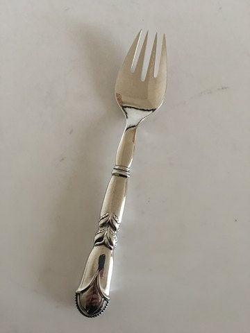 Georg Jensen Sterling Silver Ornamental Serving Fork No. 57