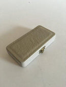 W. & S. Sorensen Golden Crown Sterling Silber Reisebesteck Set. Bestehend aus Zitronengabel und Eierlöffel.