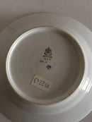 Bing und Grondahl Blau bemalte Musselmalet geriffelter Büchsenteller