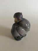 Royal Copenhagen Figurine with Monkeys by Christian Thomsen No 415