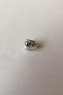 Georg Jensen Sterling Silver Ring with Silver Stones No 46A