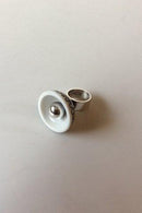 Royal Copenhagen Anton Michelsen Silber und Porzellan Ring