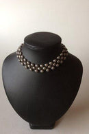 Georg Jensen Sterling Silver Necklace in onion pattern by Arno Malinowski No 110