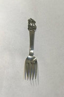 H.C. Andersen Märchen Kindergabel in Silber. Der unerschütterliche Zinnsoldat