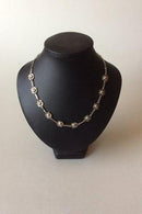 ジョージ ジェンセン スターリングシルバー ネックレス スモールフラワー No 42A 1915-1930年製