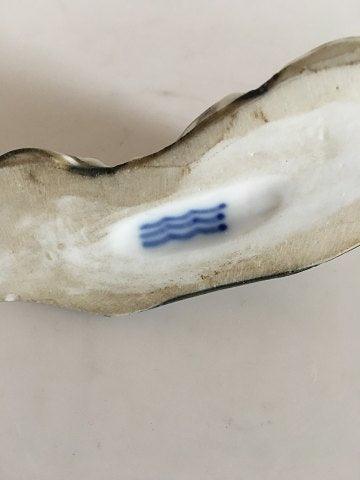 Royal Copenhagen Stentøjs Figur af Lille liggende Budda Dreng. Prøve Glasur