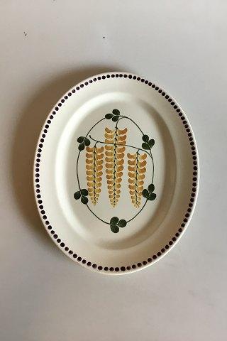 Aluminia Guldregn (Goldregen) Ovale Schale Nr. 10/213