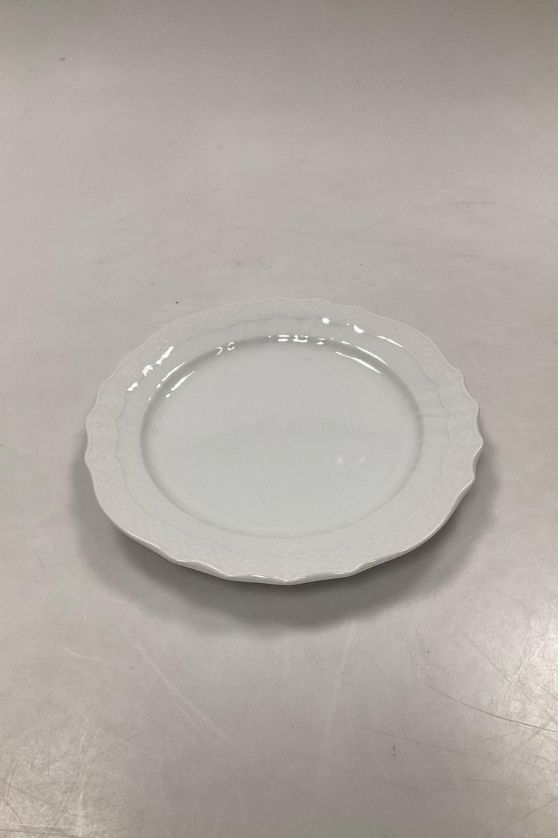 Royal Copenhagen hvid Josephine Kagetallerken No. 618