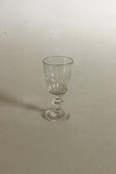 Holmegaard Dänisches Glas Christian VIII Snapseglass