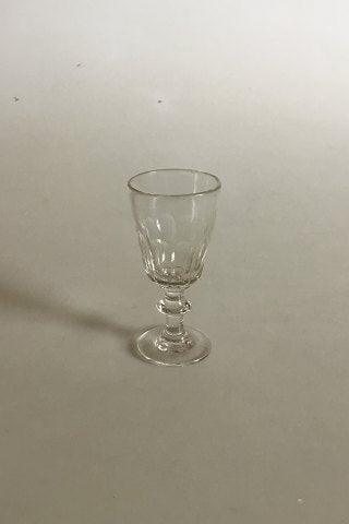 Holmegaard Dänisches Glas Christian VIII Snapseglass