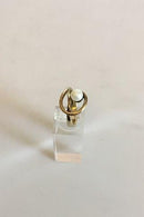 Gold ring with Pearl in 9K gold.