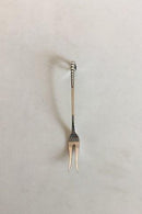 Pålægsgaffel i sølv