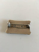 Georg Jensen Sølv Broche No 213 med Svane