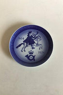 Royal Copenhagen Platte for Danmarks Post og Telegraf-væsens 350-års jubilæum