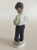 Lyngby Figur Dreng med Kanin No 3