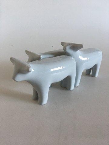 Bing og Grøndahl Figur af Hvide Køer No 4206