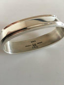 Georg Jensen Sterling Sølv Pyramide Serviet Ring No 22A