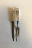 Evald Nielsen Silver and Steel No 12 Fork Set（エバルト・ニールセン・シルバー・アンド・スチールNo12フォーク・セット