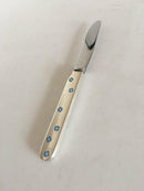 Anton Michelsen Sterling Silver Child Knife with Blue Enamel Motif