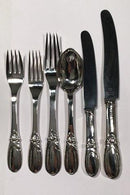 Evald Nielsen Sølv Nr 16 Bestik sæt 12 personer(72 dele)