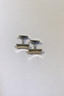 Hermann Siersbøll Sterling Silver Cuff links gilded