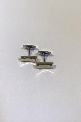 Hermann Siersbøll Sterling Silver Cuff links gilded