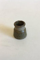 Holmegaard微型炻器花瓶。签名