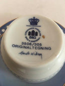 Bing & Grøndahl Harald Wiberg Julestel Kaffekop med Underkop No. 3506/305