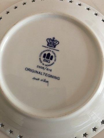 Bing & Grøndahl Harald Wiberg Julestel Kagetallerken No. 3505/616