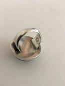 Georg Jensen Sterling Sølv Ring No 90C med Blå Sten.