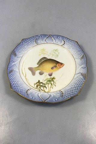 ロイヤルコペンハーゲン ブルーフィッシュプレート ゴールド No 1212 